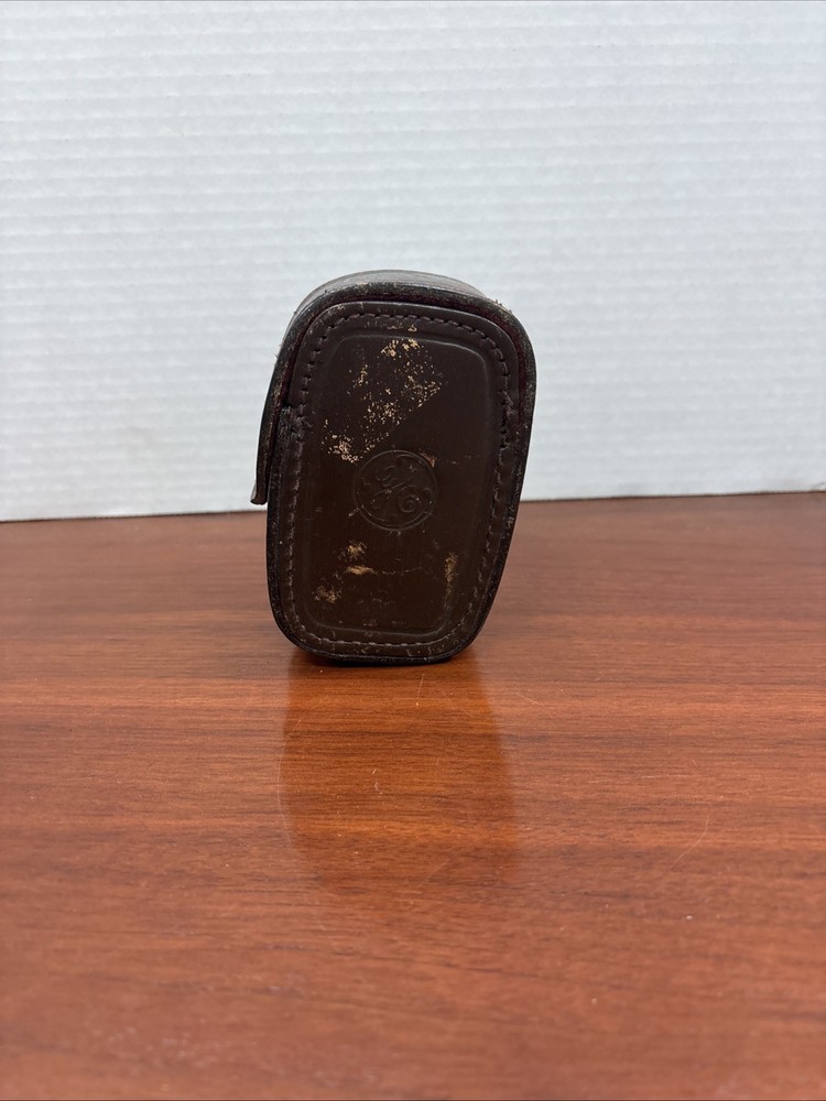 Vintage GE Bakelite Light Meter 8DW48Y4 With Leather Case ***Untested