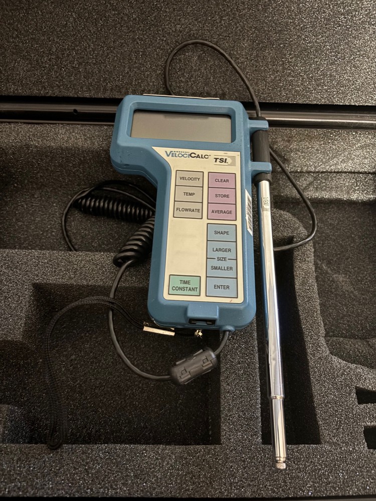 VELOCICALC 8357- MULTI AIR VELOCITY VENTILATION METER WITH CASE