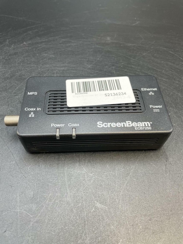 Actiontec ECB7250 ScreenBeam MoCA 2.5 Ethernet Over Coax Adapter