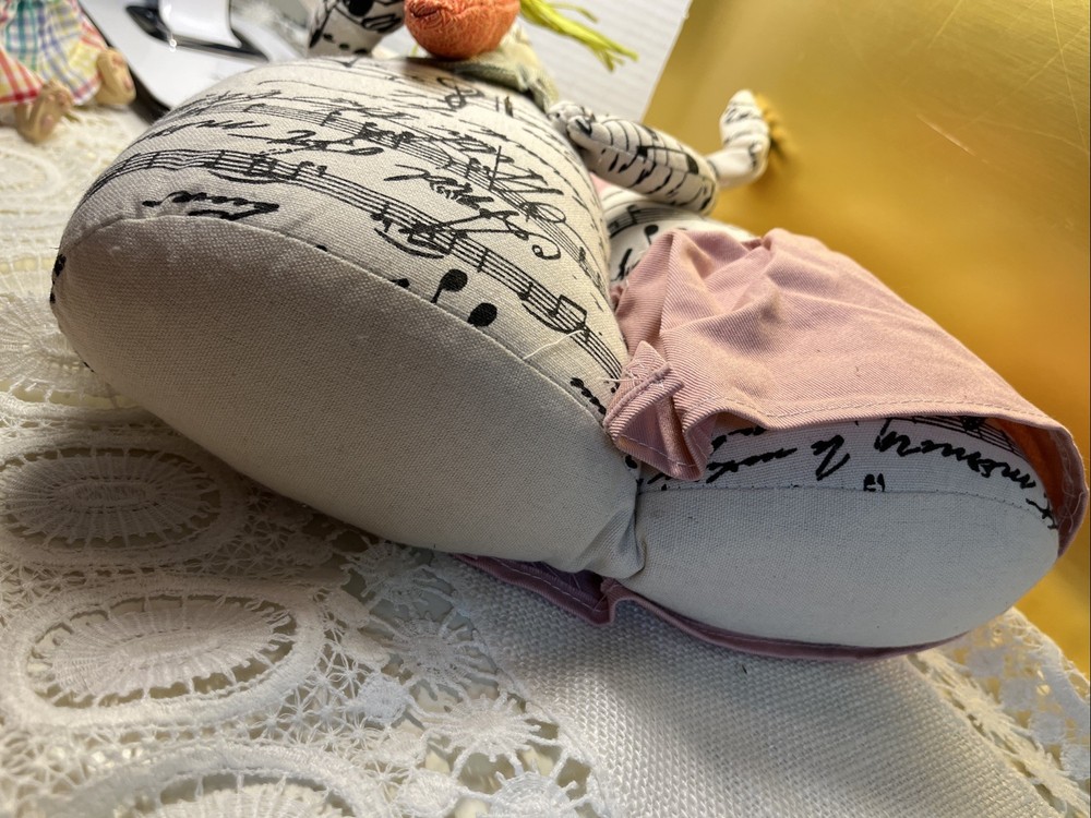 Hugging Cloth Easter Rabbits Stuffed Weighted Musical Note Material Carrot