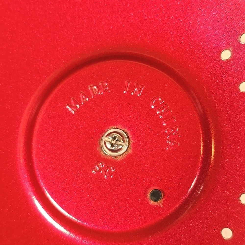 Kitchen Craft 6" Locking Lid with Strainer Built In Replacement Red