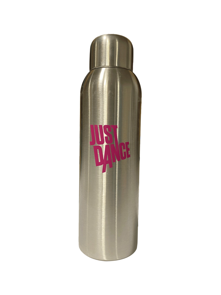 Water Bottle Just Dance Silver  ***BRAND NEW*** UBISOFT***