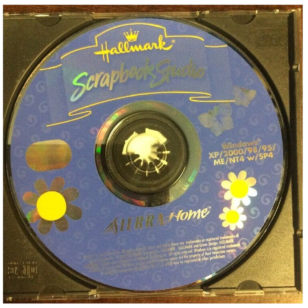 Hallmark Scrapbook Studio 2001 Windows XP/2000/98/95/ME/NT4 WSP4