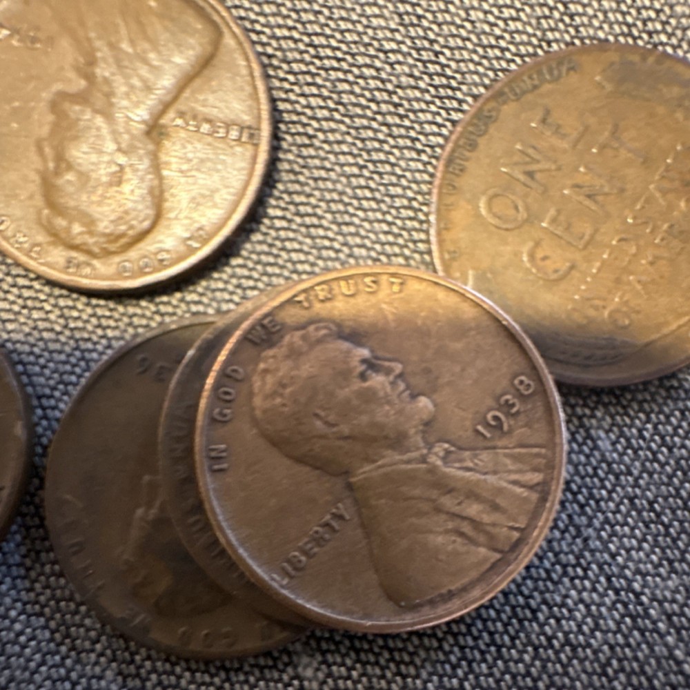 1930s wheat penny’s
