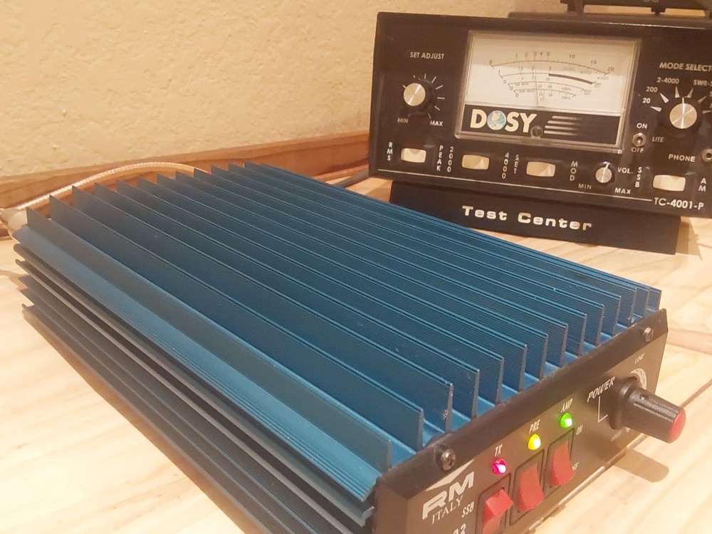 RM Italy KL 503 Linear Amplifier Low Drive Tested