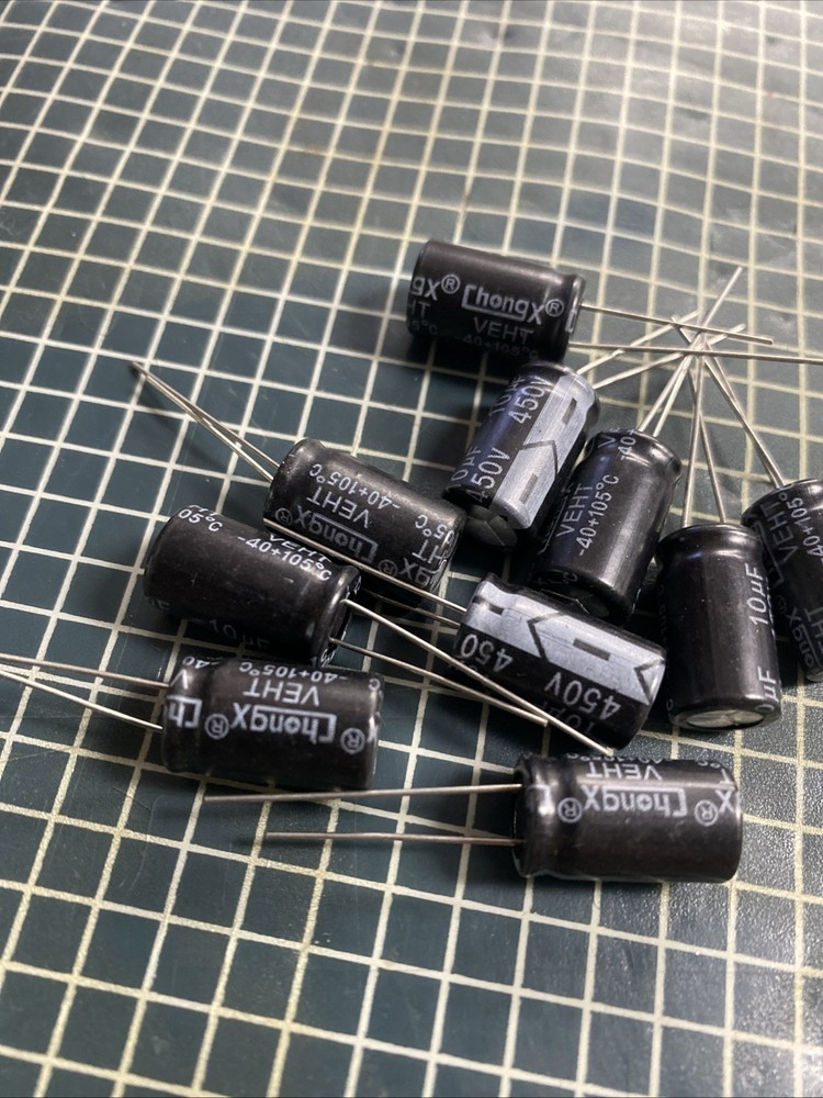 10uf 450v capacitor ( 10 pieces)