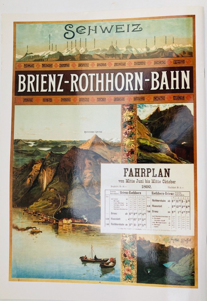 BRIENZ ROTHORN BAHN TRAIN TRANSPORTATION