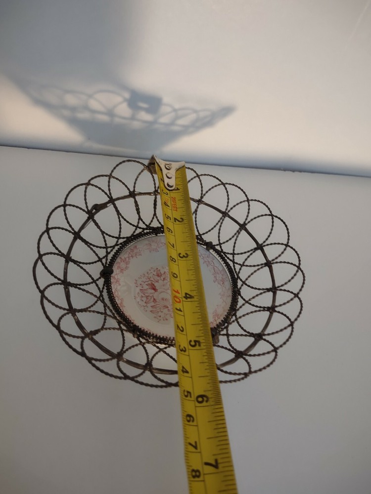 wire baskets vintage