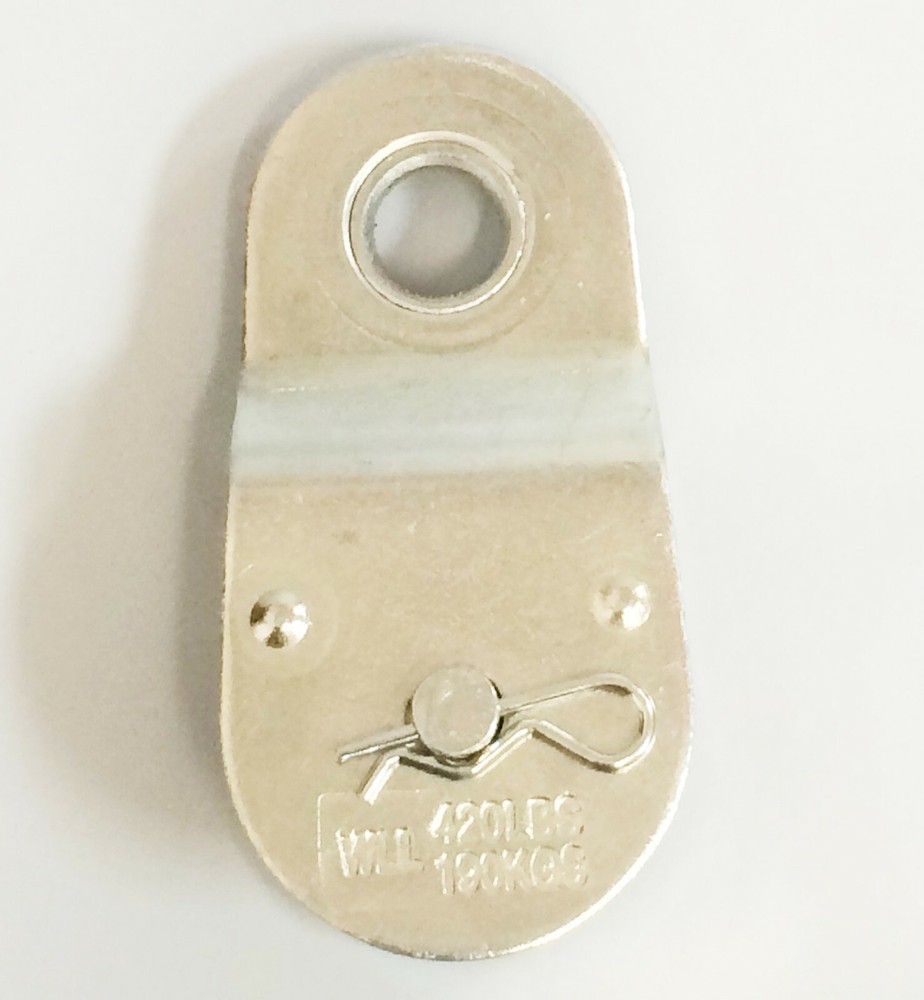 3/8" Heavy Duty Single Wheel Rigging Lifting Rope Pulley