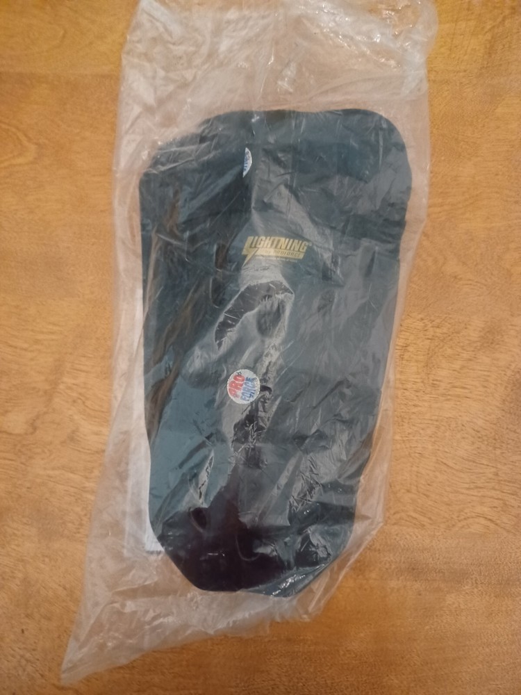 ProForce® Lightning Shin Guards Black Size LARGE