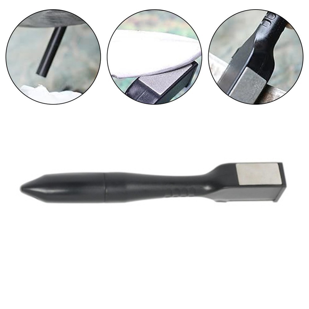 Camping Essential Ergonomically Designed 3 in 1 Survival Sharpener Tool