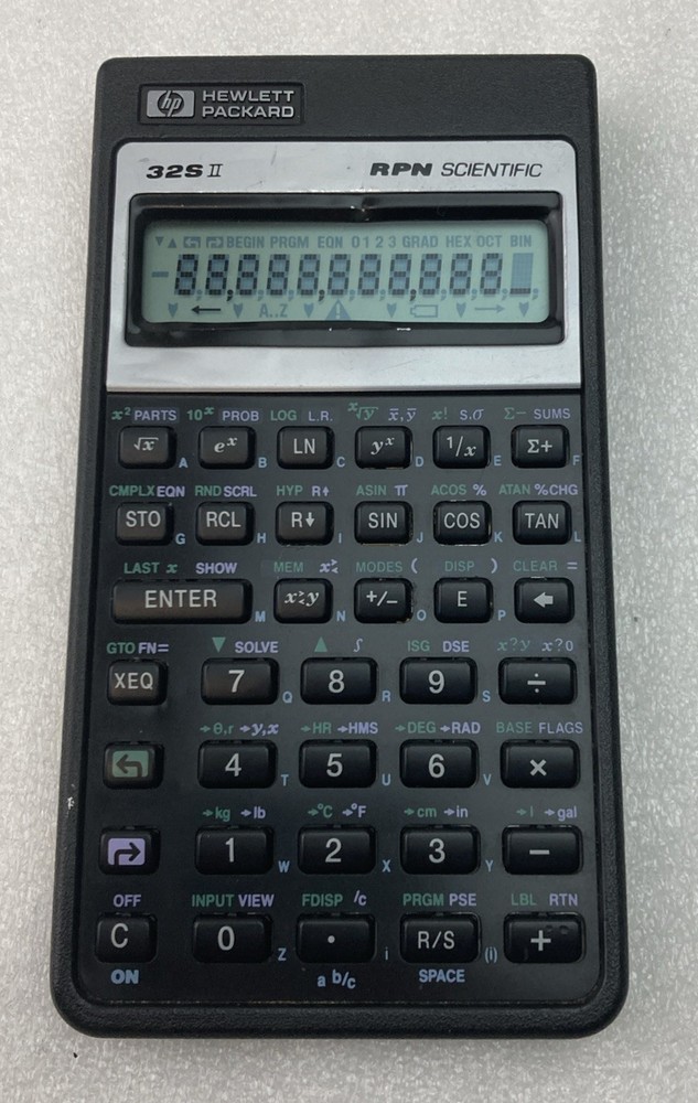 HP 32S II RPN Scientific Calculator