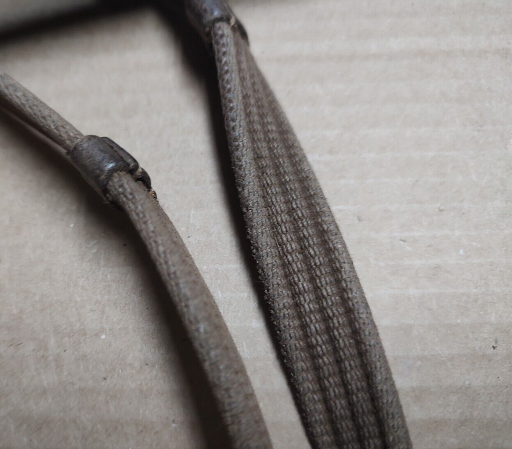 Brown Web Reins with Stops Horse Size