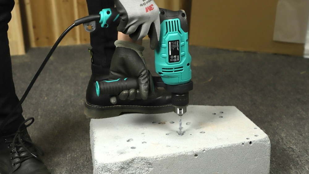 Hammer Drill + 104pc Bits FastCraft Impact Drill Driver 9A PEAK GUARANTEED POWER