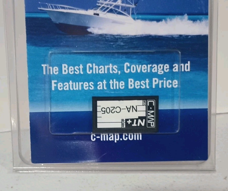 C-MAP NA-C205 NT+ C-Card Electronic Chart Map