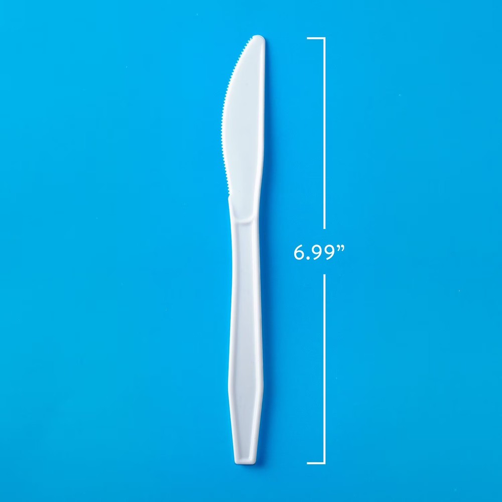 Member's Mark White Plastic Knives, Heavyweight, 600 Count