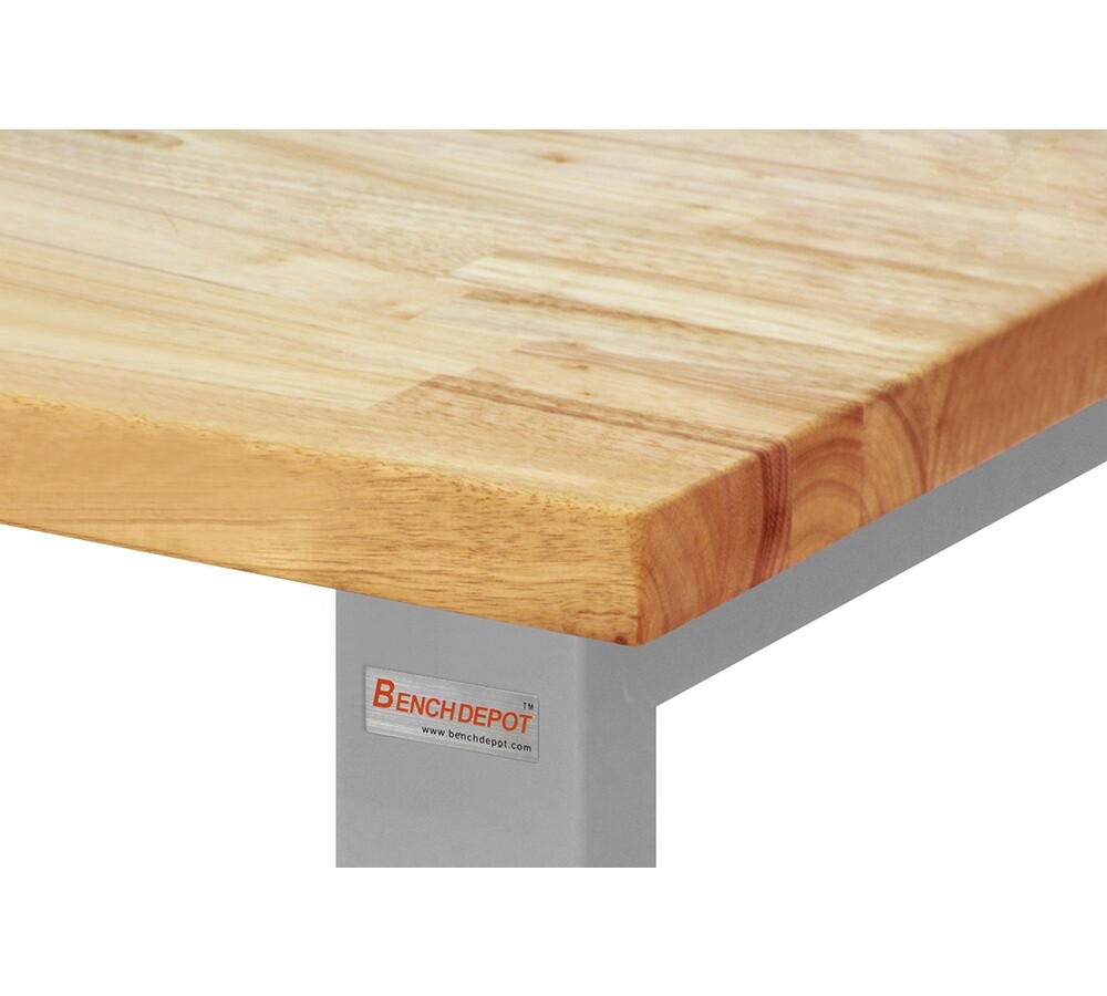 BenchPro R Series Solid Maple Top 36"D x 48"W Production Work Table