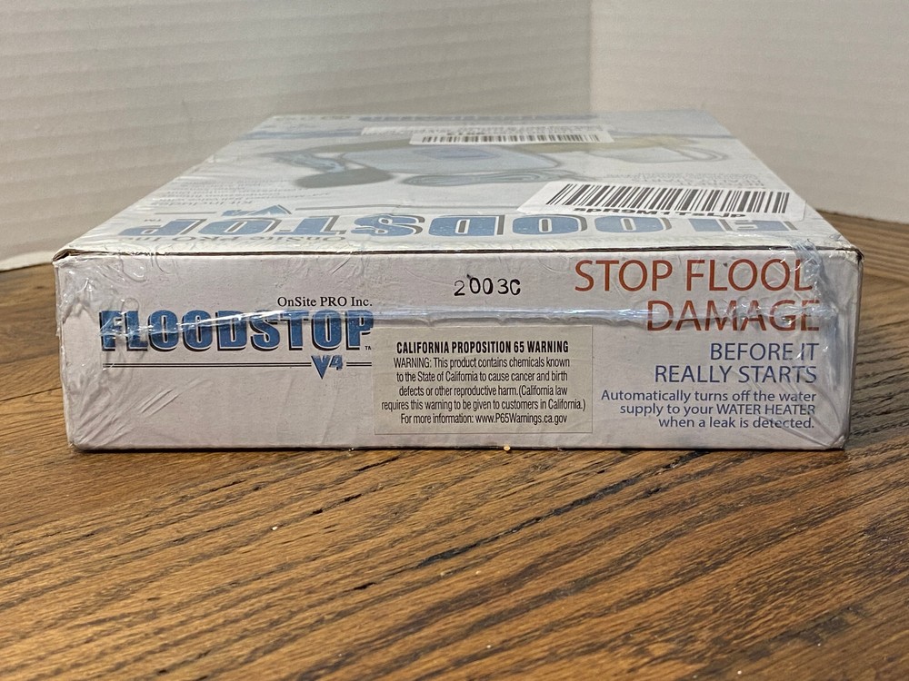 NEW FloodStop™ Onsite Pro 3/4" DIY Automatic Valve for Water Heater FS 3/4-C