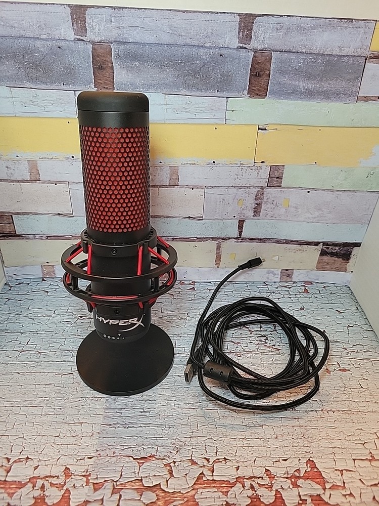 HyperX Solocast Gaming Microphone with USB Condenser Stream