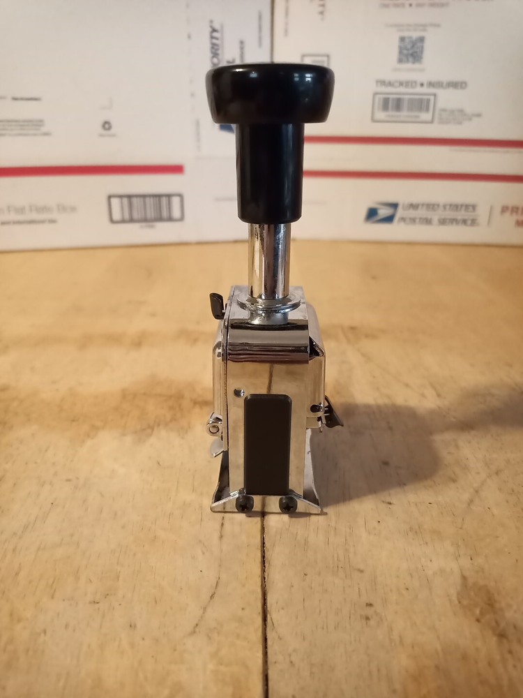 Plus Model A 6-wheel 8 Action Automatic Numbering Machine