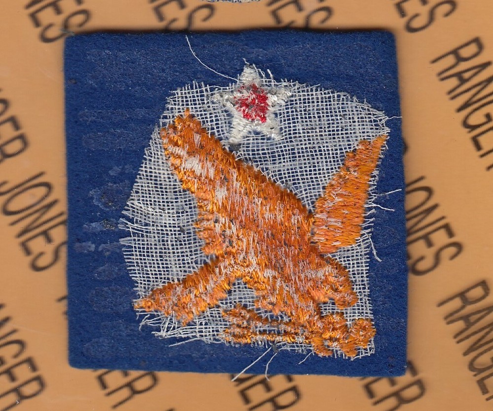 WWII Army Air Force 2nd Air Force wool 2.75" patch B