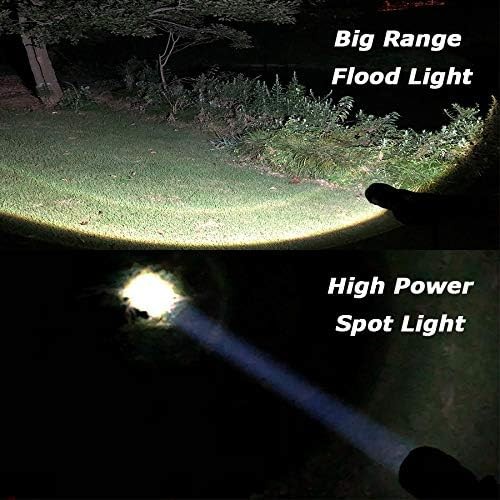 JARDLITE LED Flashlight 4 Pack, 5 Modes Waterproof Tactical Torch for Camping