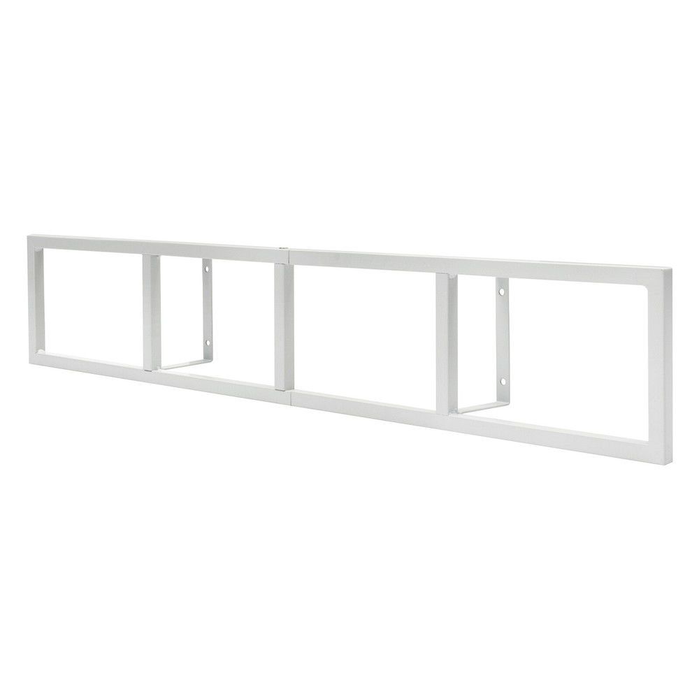 CD DVD Acrylic Boxes Display Rack Video Game Organizer Wall Mount 3 Pack White