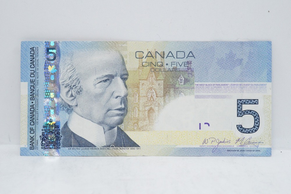 2006 Canada Five Dollar Note (nb365)