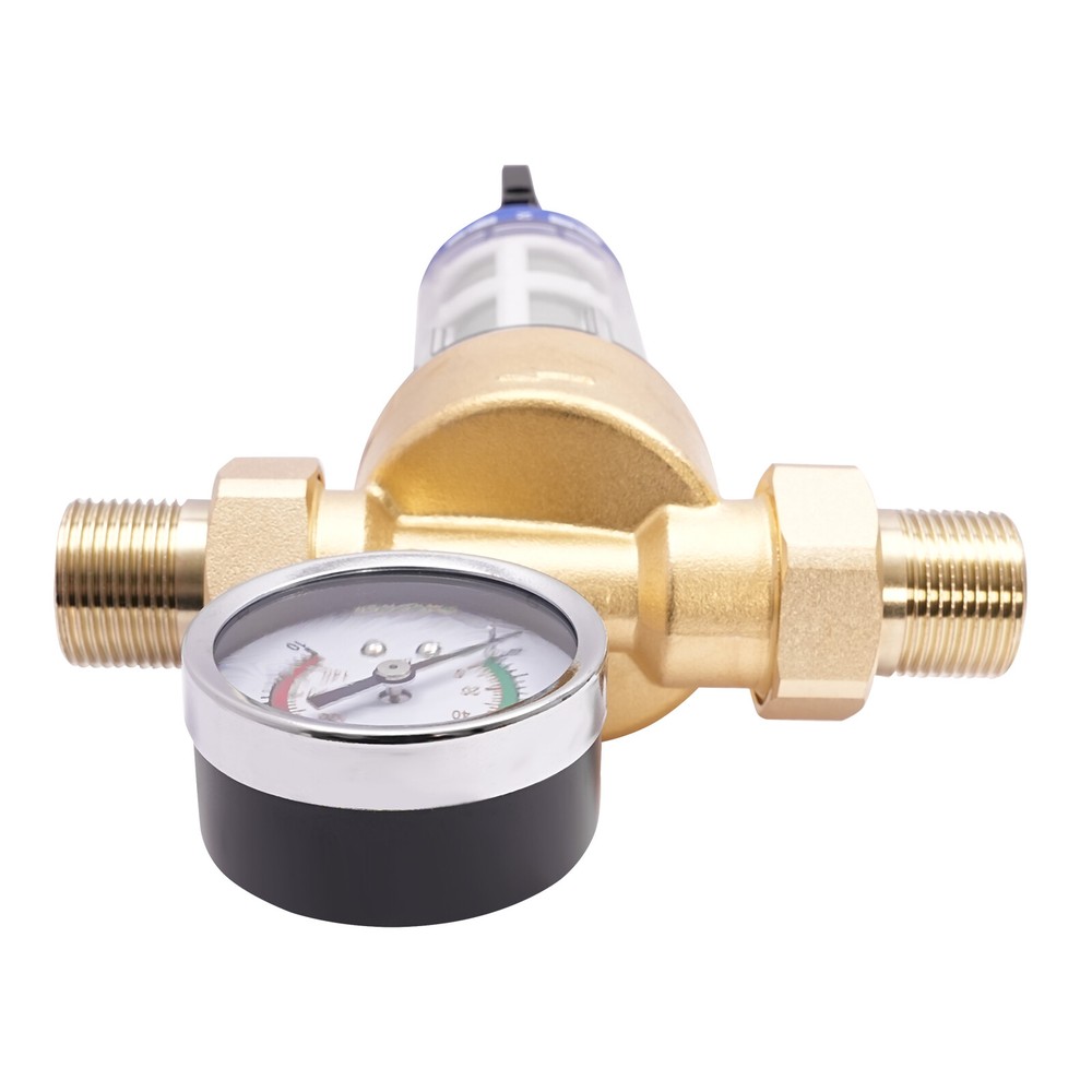 1-20bar Home Water Filter, Whole House Flushable Pre-Filtration System Reusable