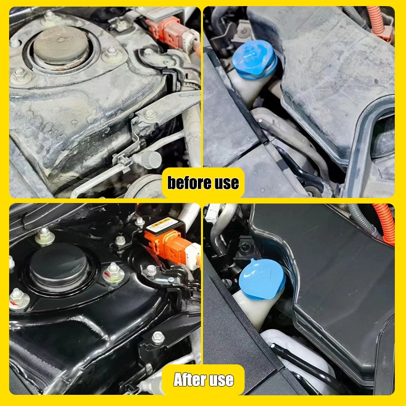 120ml Car Engine Cleaner, External Engine Compartment Degreasing & Stain Removal