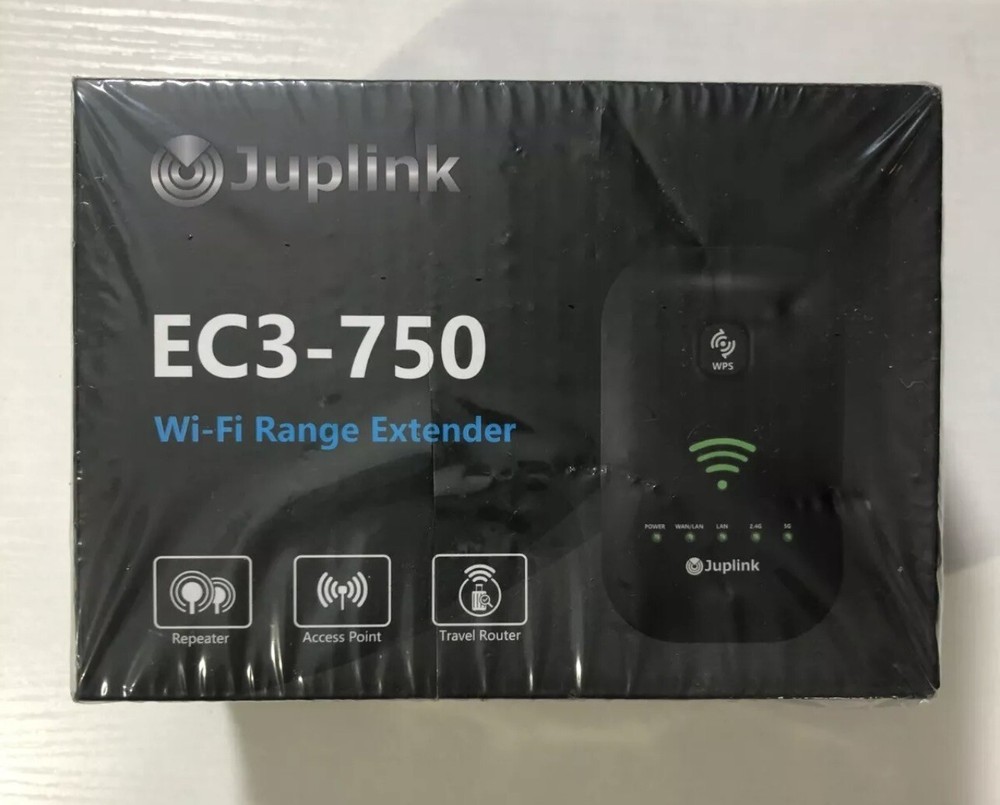 Juplink - EC3-750 - WiFi Range Extender - NEW