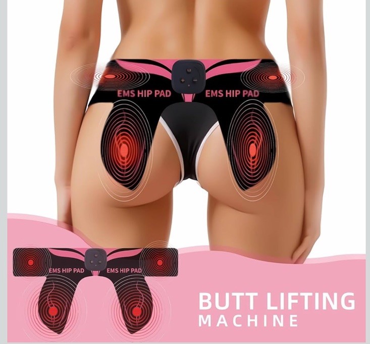 EMS Hip Glute Trainer for Butt, Toning