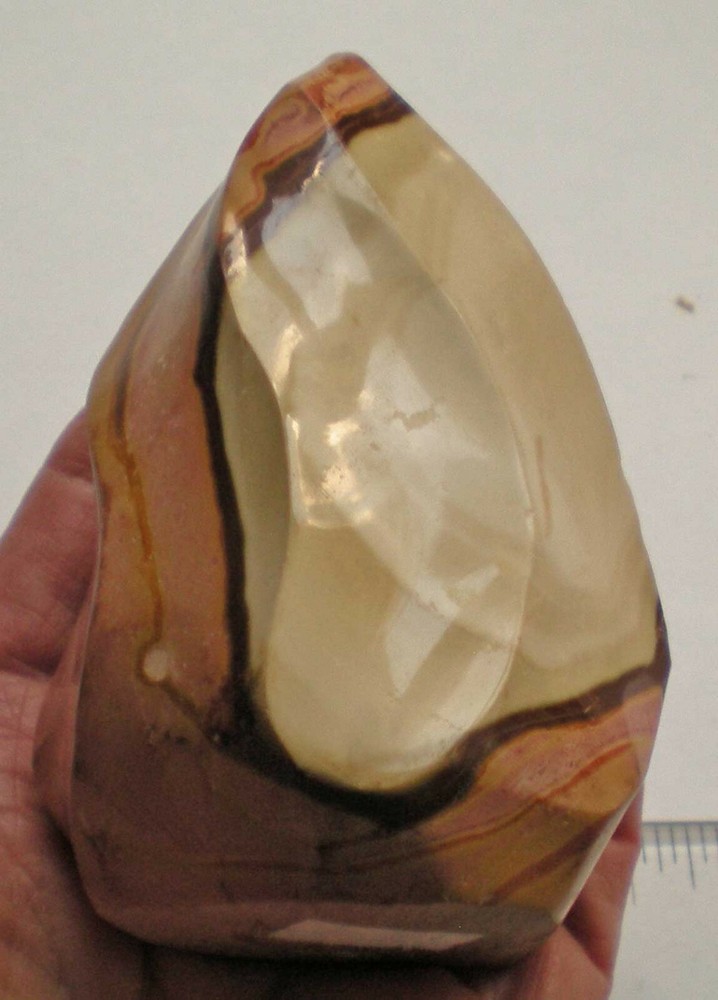 Polychrome Jasper Standing Stone Flame - Madagascar sc959