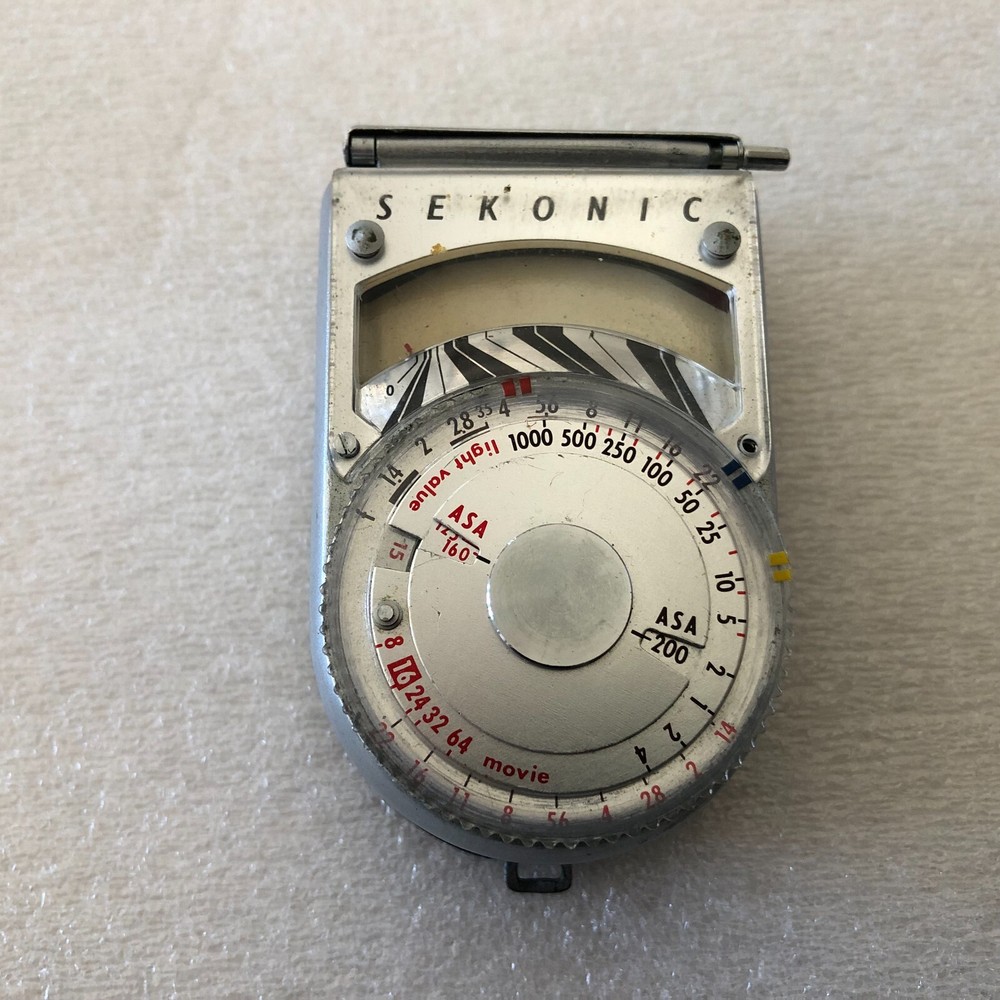 Vintage SEKONIC L-8 Light Meter