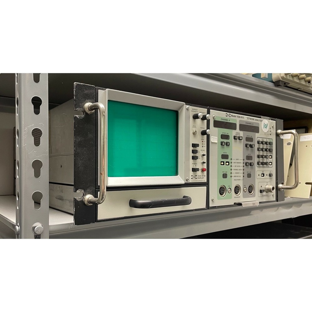 PM 1038-N10 NETWORK ANALYZER WITH DISPLAY PN: 625-01-135-5209