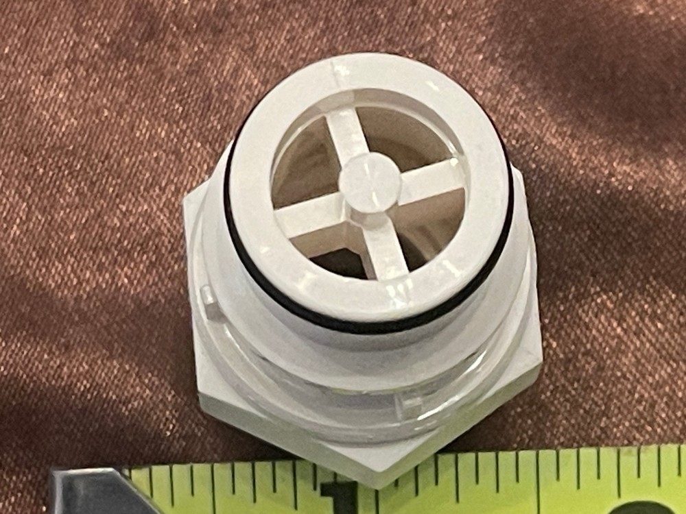 High-Flow Quick Disconnects 1/2 Barb In-Line Coupling Insert Straight Thru