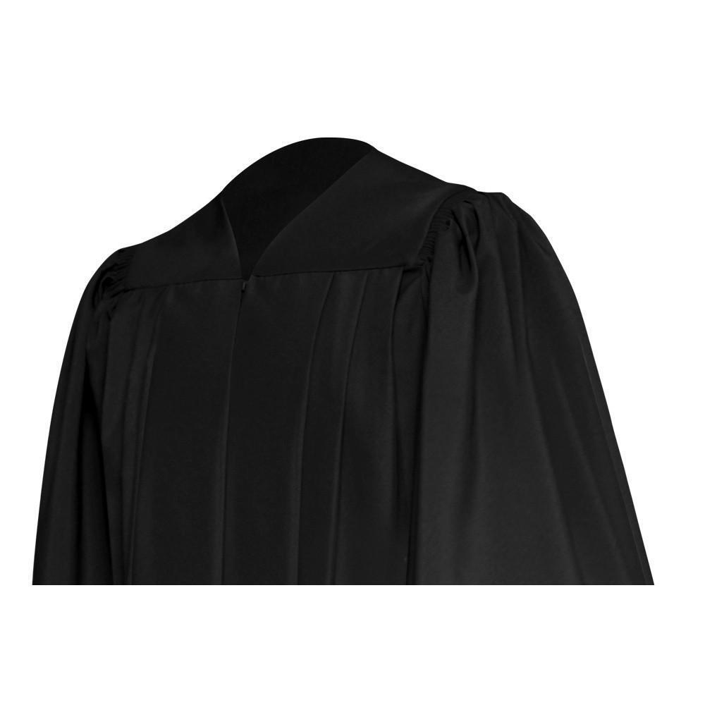 Deluxe Black Choir Robe