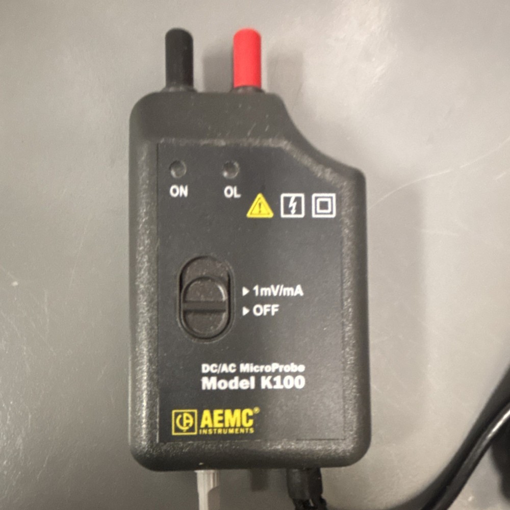 AEMC K100 AC/DC MicroProbe for Digital Multimeters/Oscilloscopes