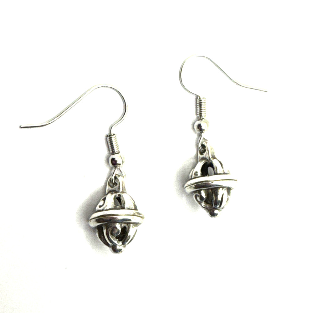 Brighton Silver Caged Beads Versatile Custom Earrings