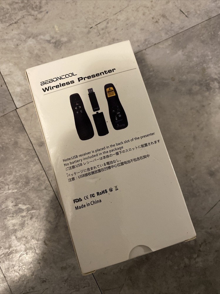 Power point Presentation Remote Control Wireless USB PPT Presenter Laser Pointer