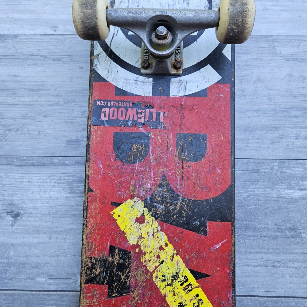 Bam Element Skateboard Destructo Trucks Rare 2000s Used