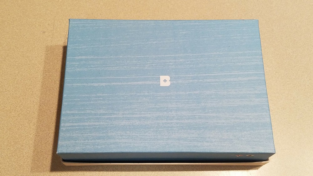 BirchBox "Beach Babes" 7 1/4" x 5 1/4" Gift Box with Foam Insert