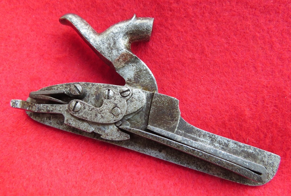 Antique Black Powder Percussion Lock Assembly Left-side Muzzleloading Lockwork