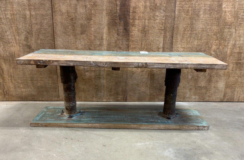 Vintage Wood Bench.