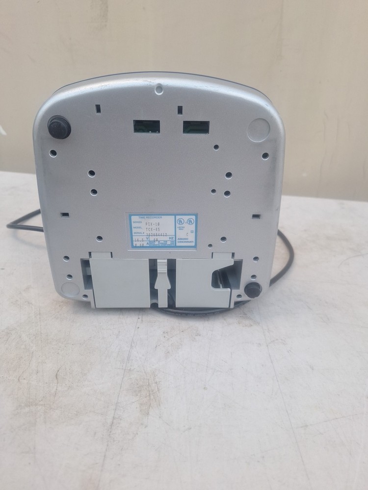 Amano TCX-45 Atomic Time Clock - Tested, Working