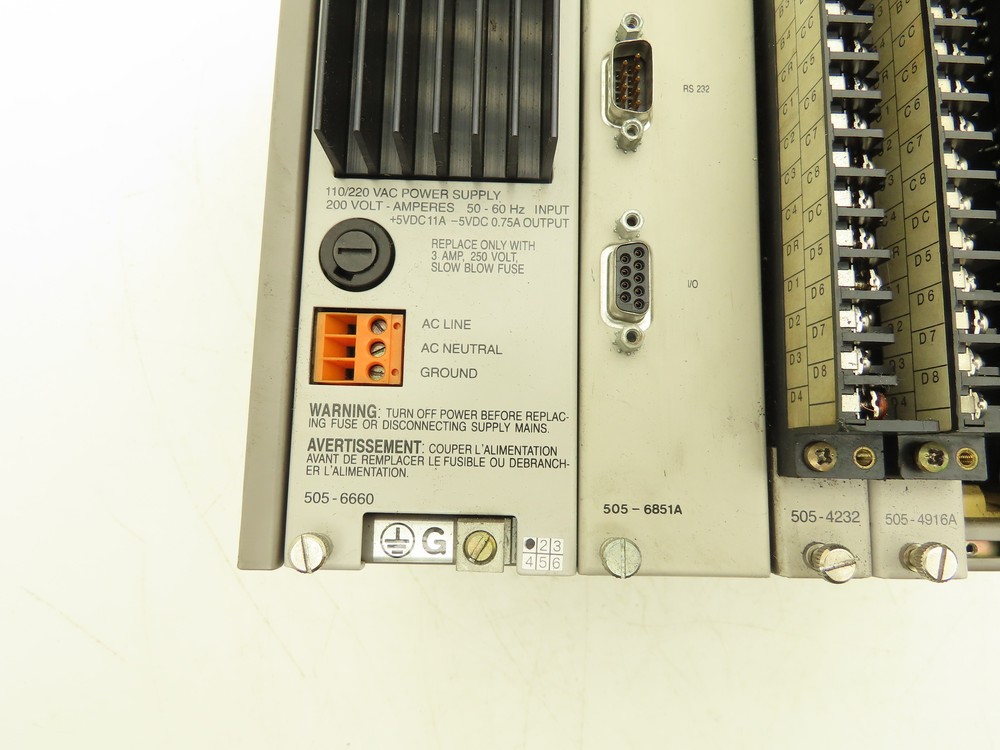 Siemens 505 PLC Chassis Rack PSU Base Controller I/O Modules
