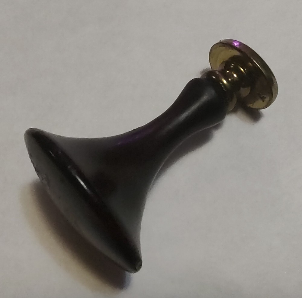 Victorian Desk Wax Seal with Initial "A"
