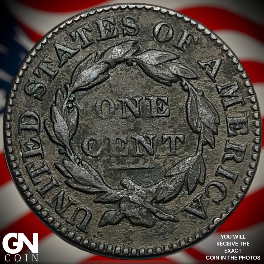 1831 Coronet Head Large Cent M5204