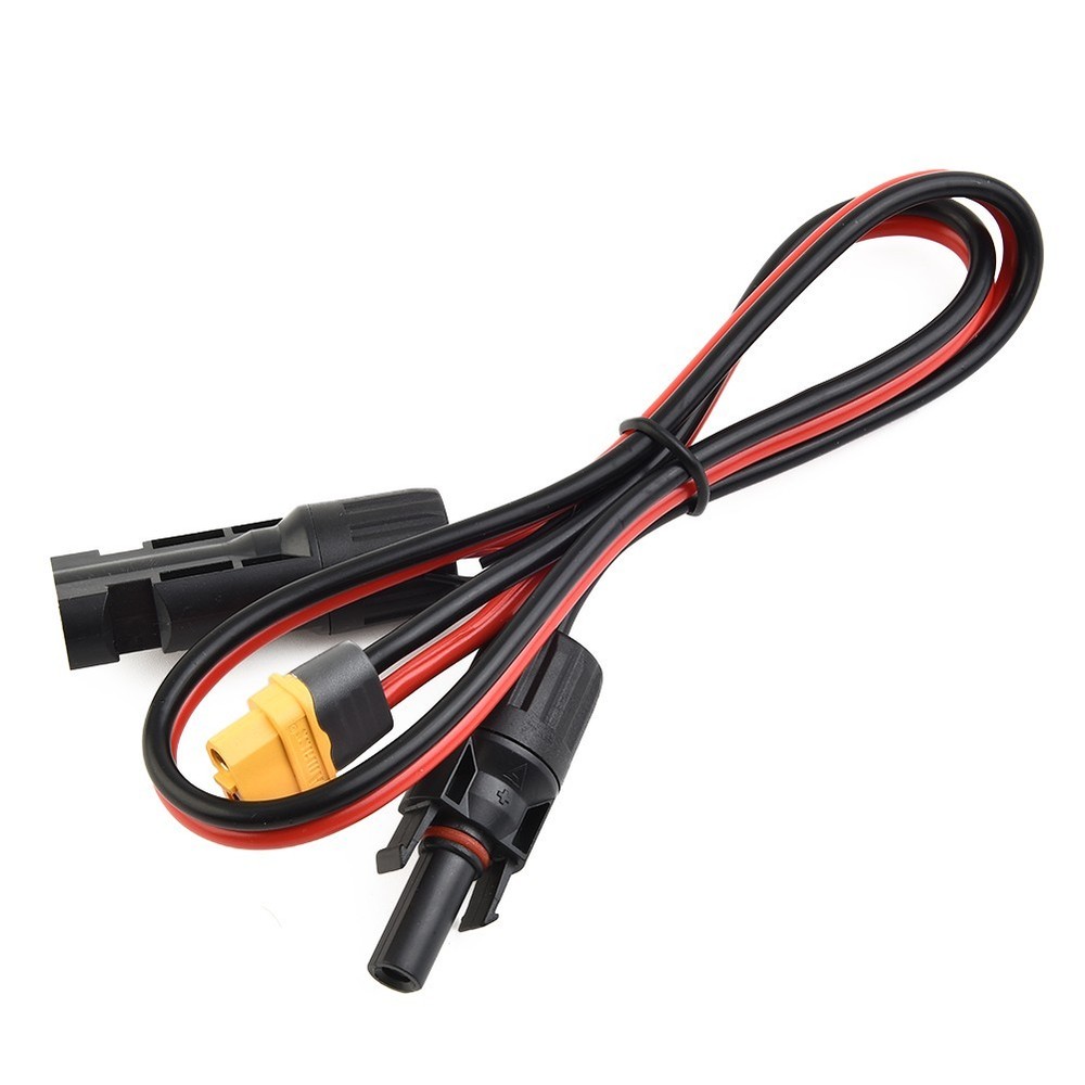 Charging Cable Connection Cable 12AWG Female Solar Panel Low Resistance