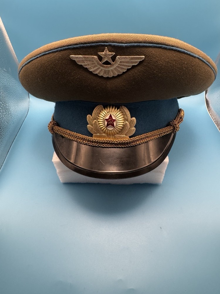 Vintage Soviet Air Force Officers Visor Cap